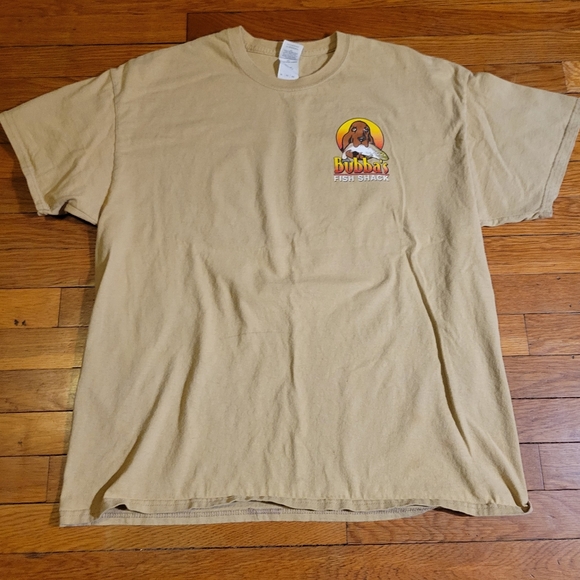 Bubba's Fish Shack Surfside Beach SC Cotton Tee Shirt Men's XL - Picture 2 of 3